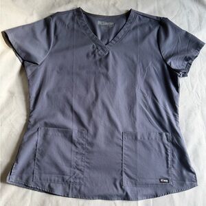 Grey Women's Scrub Top- Grey’s Anatomy